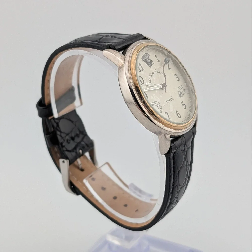 Fossil Old Time Favorites 1994 LE-9493 Limited Edition #0021/5000 34mm Watch